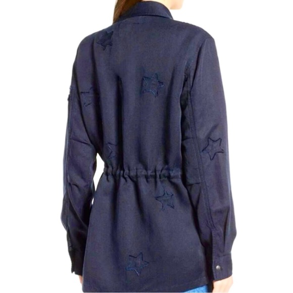 Rails Lancaster Jacket In Indigo Stars Size XS - Picture 3 of 11